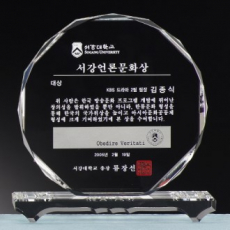 크리스탈 상패 대형 SD10호 93-6