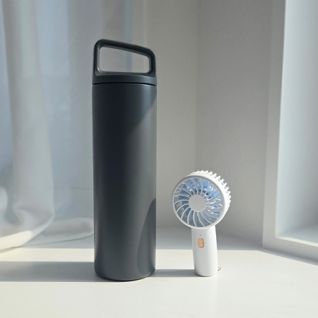 센트라도 포켓 미니선풍기+타임 핸들 텀블러 세트 #5