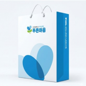종이 쇼핑백 종이가방 인쇄 맞춤 제작 250x120x300mm