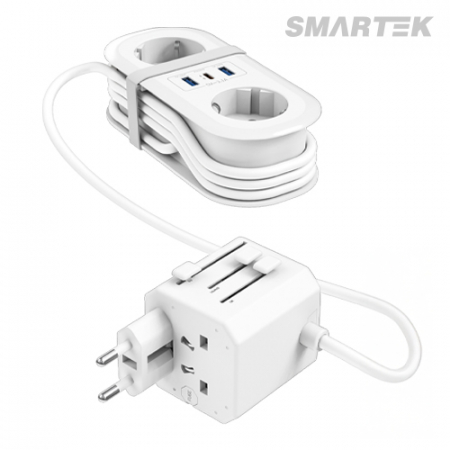 스마텍 ST-MT02 PD 30W 여행용 일체형 멀티탭 어댑터 #2