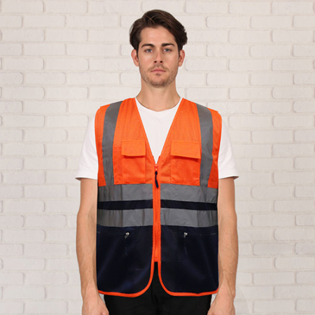 글로우 메쉬 안전조끼 #3