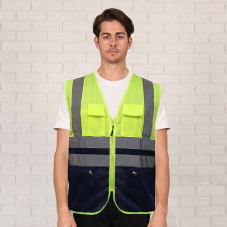 글로우 메쉬 안전조끼 #2