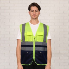 글로우 메쉬 안전조끼