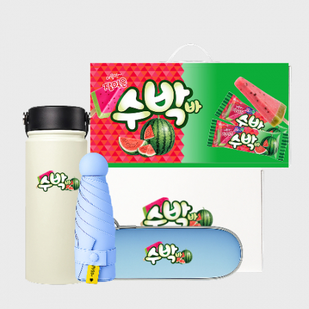 캐리 더 썸머 패키지세트 85호 (카리브 텀블러+슈가닷 5단 원형 캡슐 암막 양우산) #2