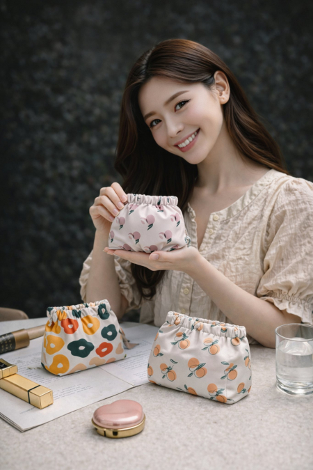 컬러풀 미니 파우치 (조리개파우치/동전주머니/소품수납/휴대용) #2