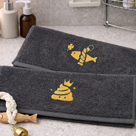 송월타월 황금복자수 기념타올 2p 크라프트 선물세트 개업 축하 감사 답례품 #3