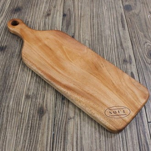 소울 마호가니 손잡이 롱플레이트도마