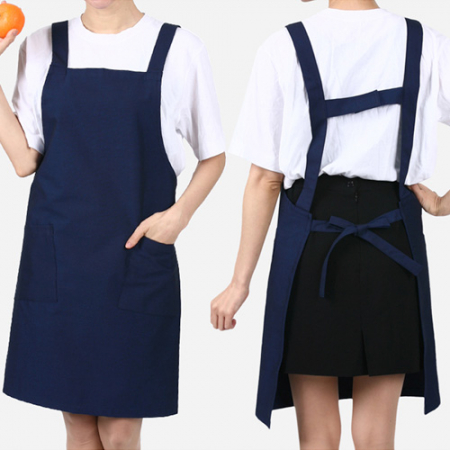 베이직 투포켓 앞치마 H형 #4