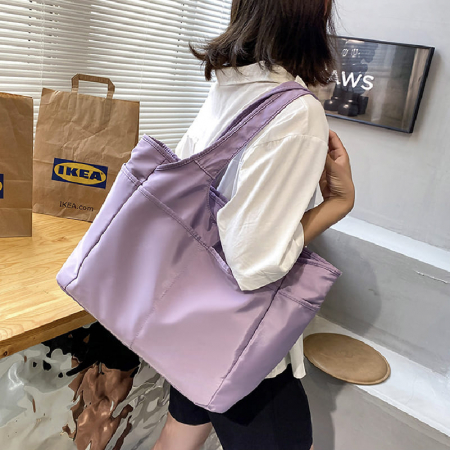 (Blossom) 대용량 캐주얼 숄더 트래블 토트백 1P #2