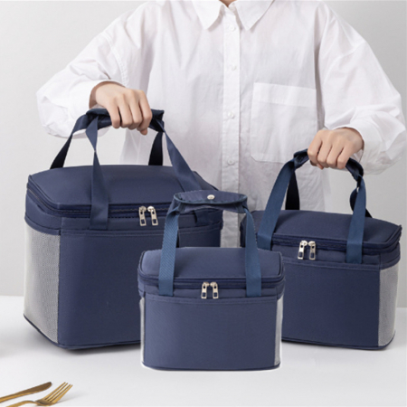 (Blossom) 3way 사각 스냅버튼 보온보냉백 1P #2