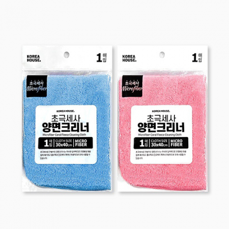 초극세사 양면크리너 30cmx40cm 1P비닐포장 #2