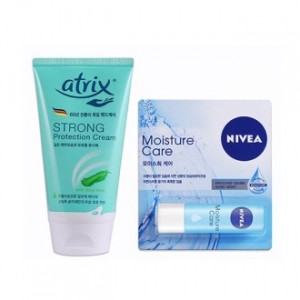 아트릭스 핸드 립 2종세트 (아트릭스핸드75ml +립4.8g)