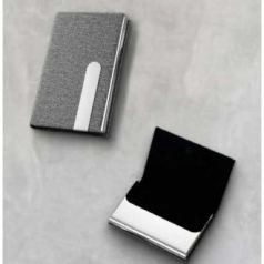 무료인쇄 깔끔한 메탈 명함집 명함케이스