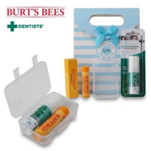 휴대 여행용 버츠비 립밤 덴티스테 가글 스프레이 세트