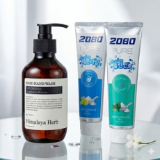 Nard 나드 핸드워시 280ml + 애경 퓨어치약 2개 +끈케이스