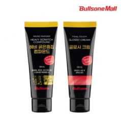 [불스원] 리페어 광택 흠집제거 광택복원 컴파운드 100ml 2종 세트