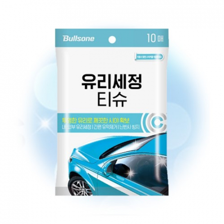 [불스원] 유리세정티슈 10매 #2