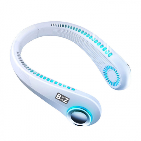 뉴에이커 휴대용 LED 넥밴드 미니 선풍기 SM-FL20 넥선풍기 #2