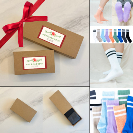 국내생산//2P 여성용 논슬립 스포츠양말 요가삭스 필라테스양말 양말선물세트 #2