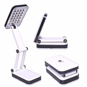 휴대용 3단 접이식 LED 스탠드 독서등 조명 램프 로고 인쇄 USB 충