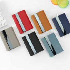 무료인쇄 블랙라인 메탈 명함집 명함케이스