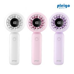 플레이고 F37 대용량 5단 잔량표시 스트랩 선풍기