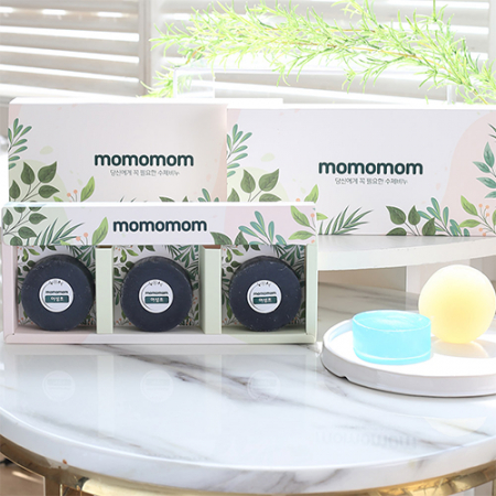 모모맘 수제비누 세트 어성초 3P #2