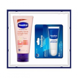 바세린 핸드 어드밴스립 2종SET ( 핸드크림 60ml 립 어드밴스 10ml)