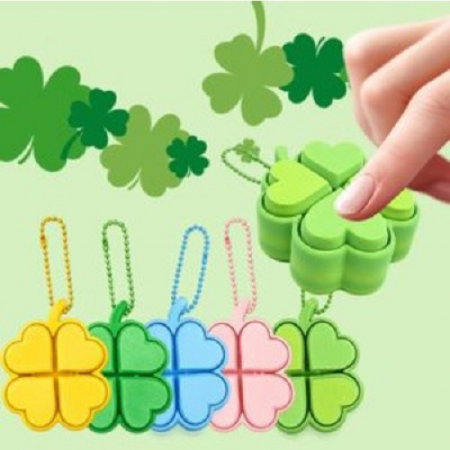 럭키 키링 행운의 네잎클로버 키링 P2646 #2