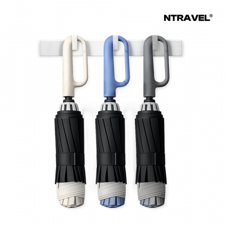 3단 10K 버클형 완전자동 거꾸로 암막 알루미늄 우산 #2