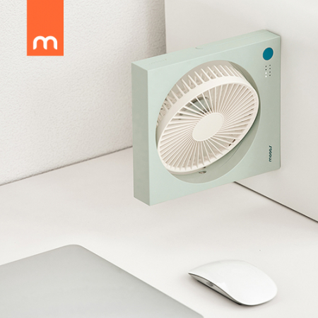 무아스 마그넷 스퀘어 탁상용 무선 선풍기 #3