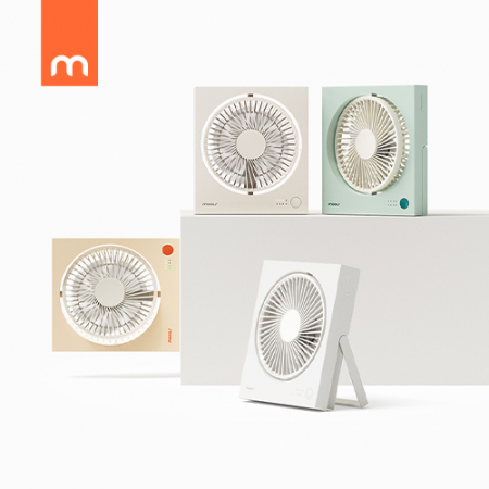 무아스 마그넷 스퀘어 탁상용 무선 선풍기 #2