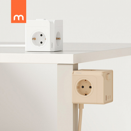 무아스 더 큐브 마그넷 3구 USB 고용량 멀티탭 #4