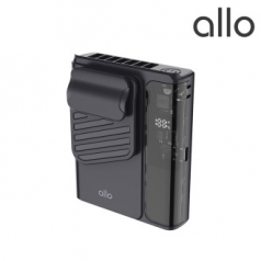 알로 FB1 에어클립 바디팬 무선 미니 휴대용 선풍기 목선풍기