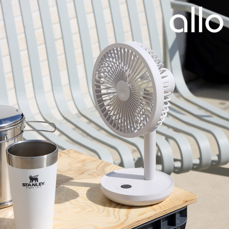 알로 F5D 탁상용 무선 선풍기 사무실 소형 책상 미니 휴대용 써큘레이터 #5