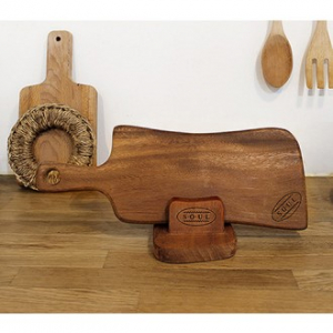 소울 레인트리 손잡이(소)도마