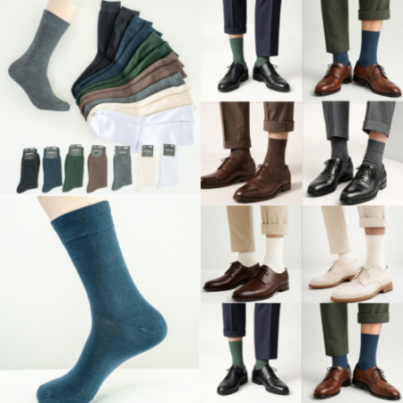 국내생산 남성 정장양말 신사양말 무지양말  //7컬러 #2