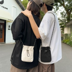 무료인쇄 패션 크로스 핸드폰 가방 미니 파우치