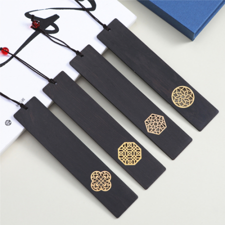 무료인쇄 전통 창틀모양 나무 북마크 책갈피 #2