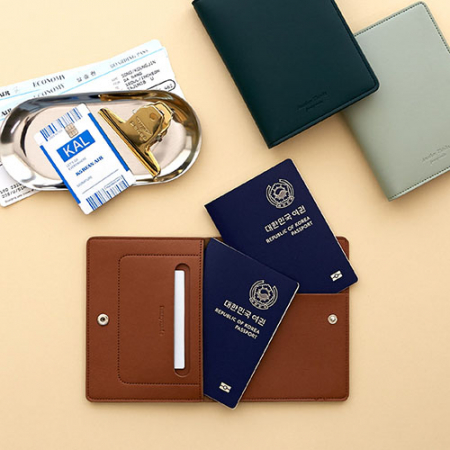 로얄 가드 레더 안티스키밍 여권케이스 #2