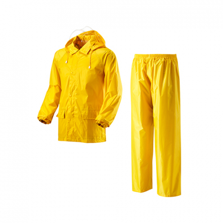 태광월드 비둘기표 신사 상하우의 곤색 노랑 rainwear #3