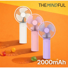 더마인드풀 2000mah 휴대용 핸디선풍기 색상 3종
