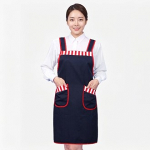 스트라이프 엣지 앞치마