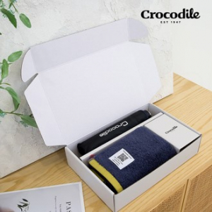 크로커다일3단바이어스+투톤보다 우산수건세트