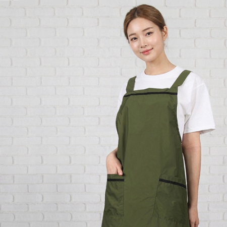 포인트 라인 앞치마 #3