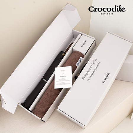 크로커다일2단우드곡자+심플 우산수건세트 #2