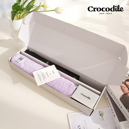 크로커다일2단우드곡자+시그니처 우산수건세트 #2