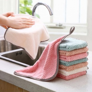 만능 극세사 주방 핸드타올 행주타올 2p Y2562