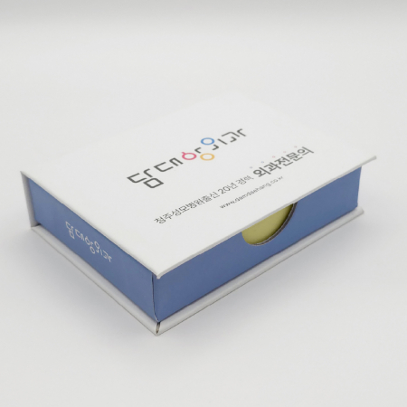 (Blossom)하드커버 측면 점착메모함 소/중 - 1P #5