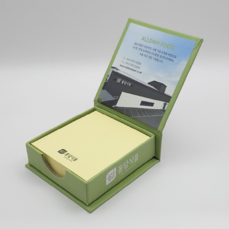 (Blossom)하드커버 측면 점착메모함 소/중 - 1P #2